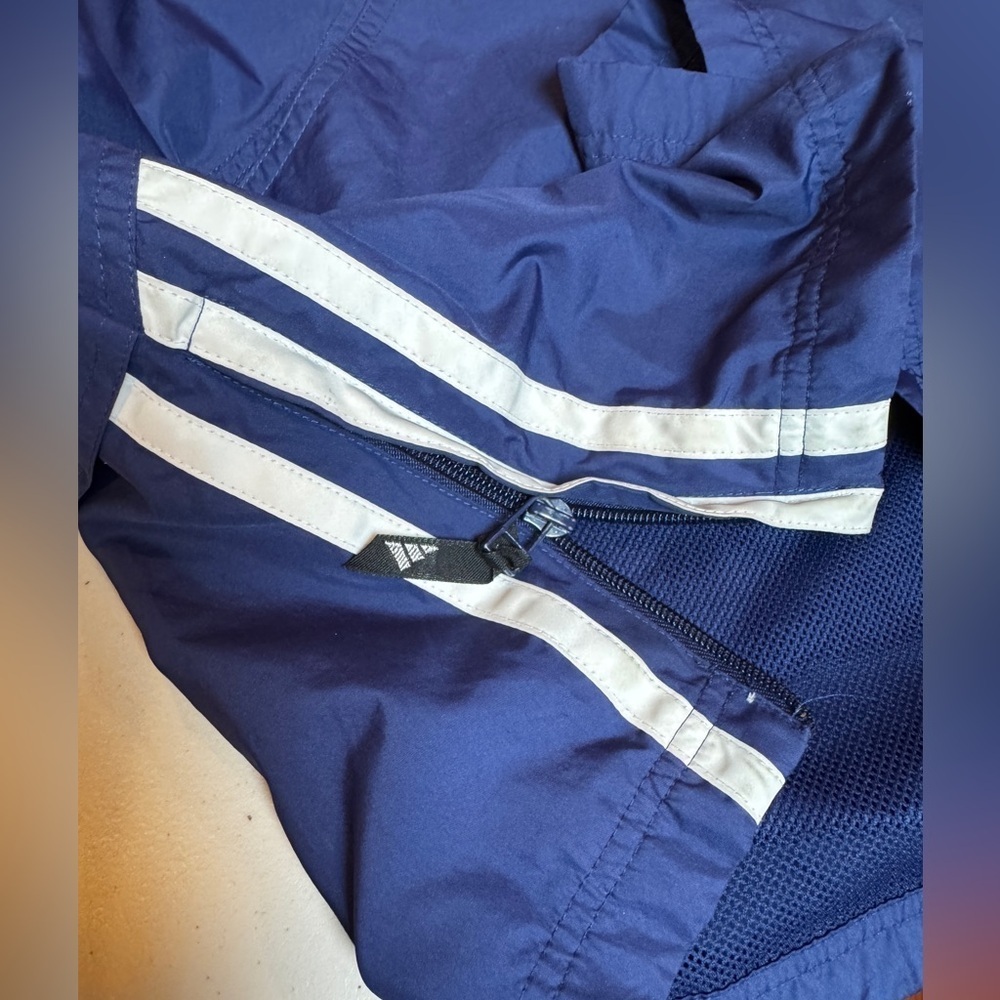 Adidas Blue vintage windbreaker coat - Picture 10 of 16